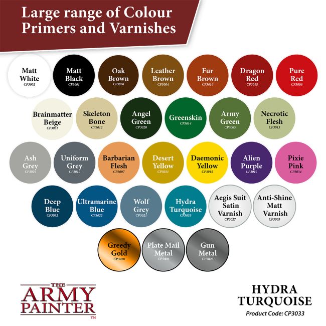 Colour Primers - Hydra Turquoise (The Army Painter) (CP3033S)
