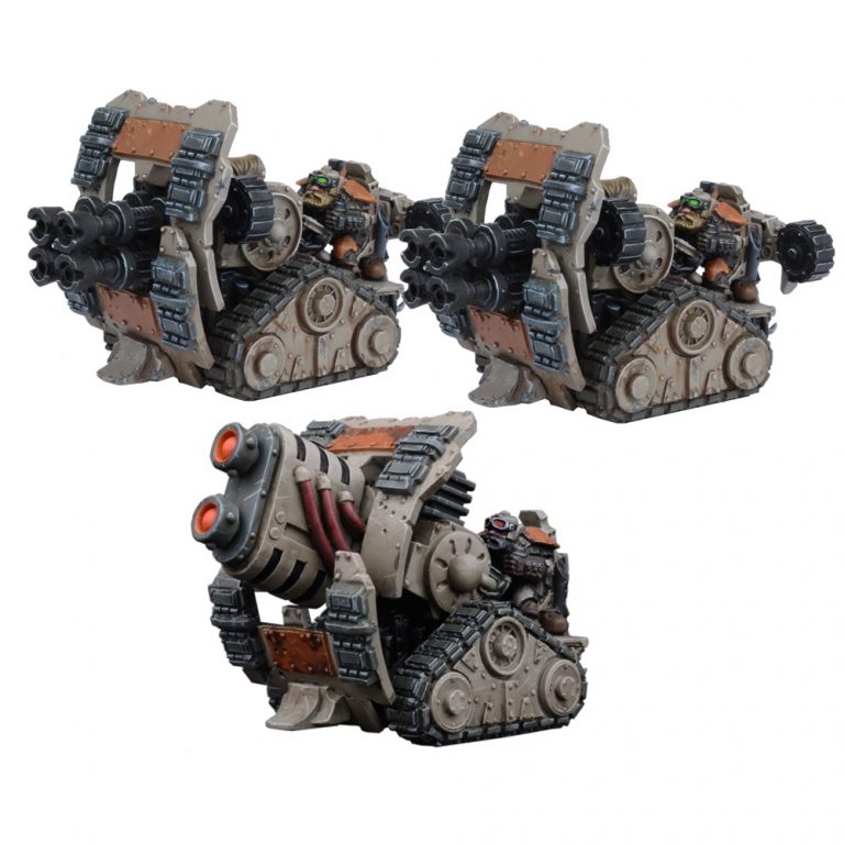 Warpath: Forge Fathers Weapons Platform Formation