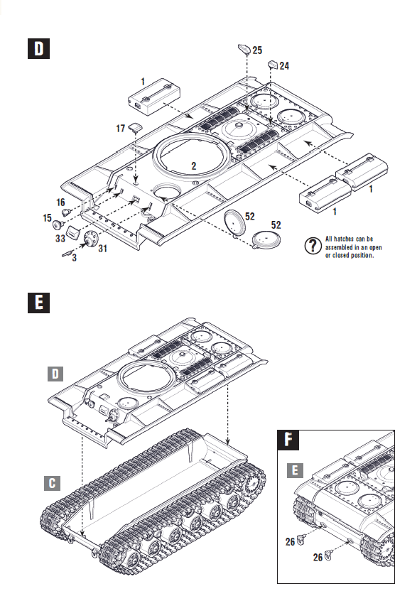 Bolt Action: KV1/2 Plastic Box Set