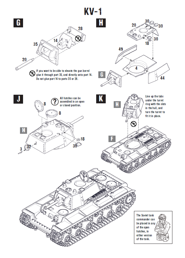 Bolt Action: KV1/2 Plastic Box Set