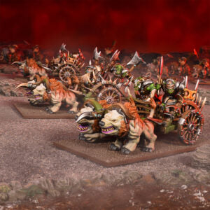 Kings of War: Orc Chariots / Fight Wagons