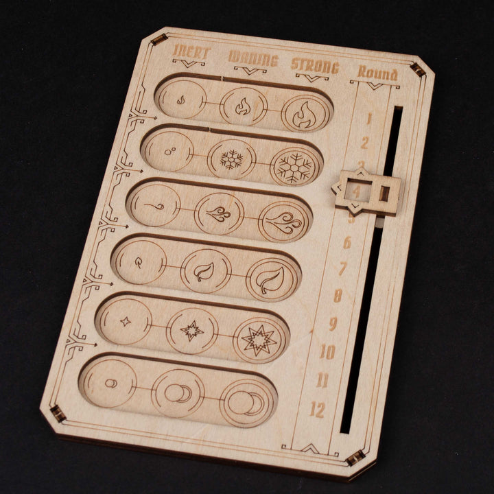Gloomhaven/Frosthaven Element Tracker (LaserOx) (LGBET)