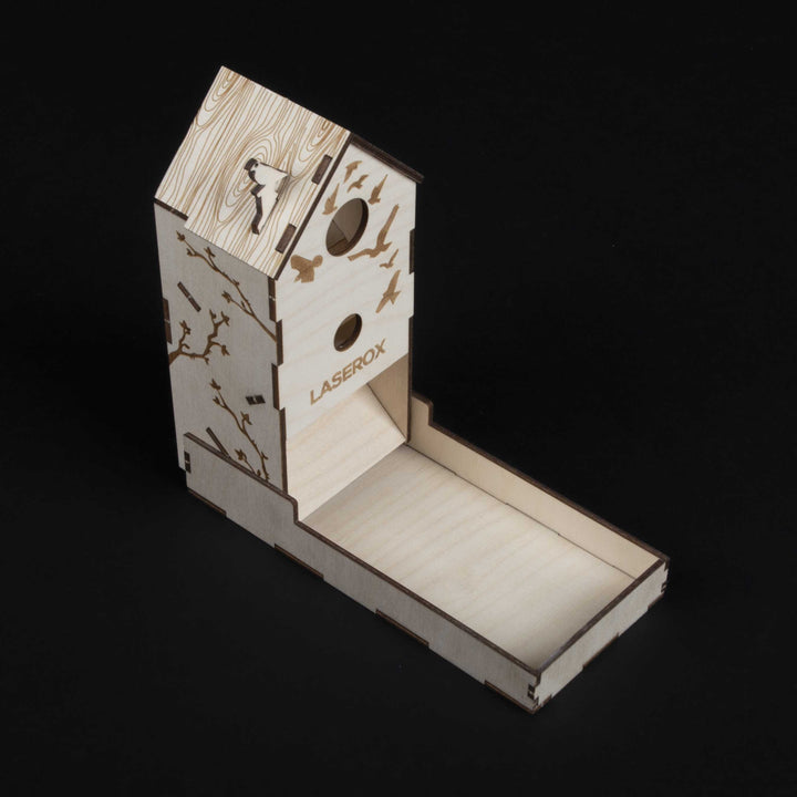 Bird Box Dice Tower (LaserOx) (LWGSTD)