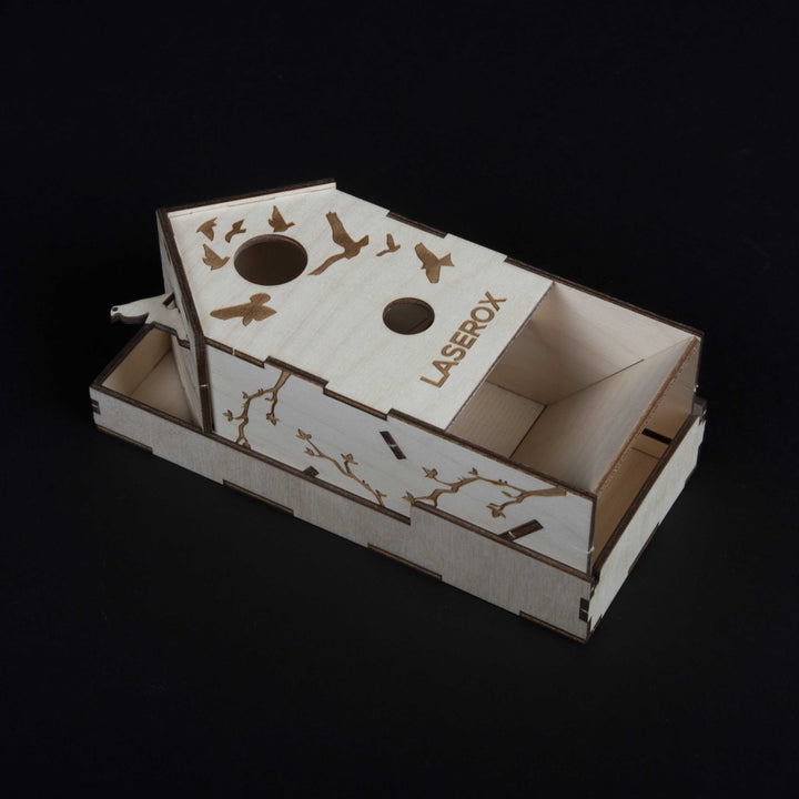Bird Box Dice Tower (LaserOx) (LWGSTD)