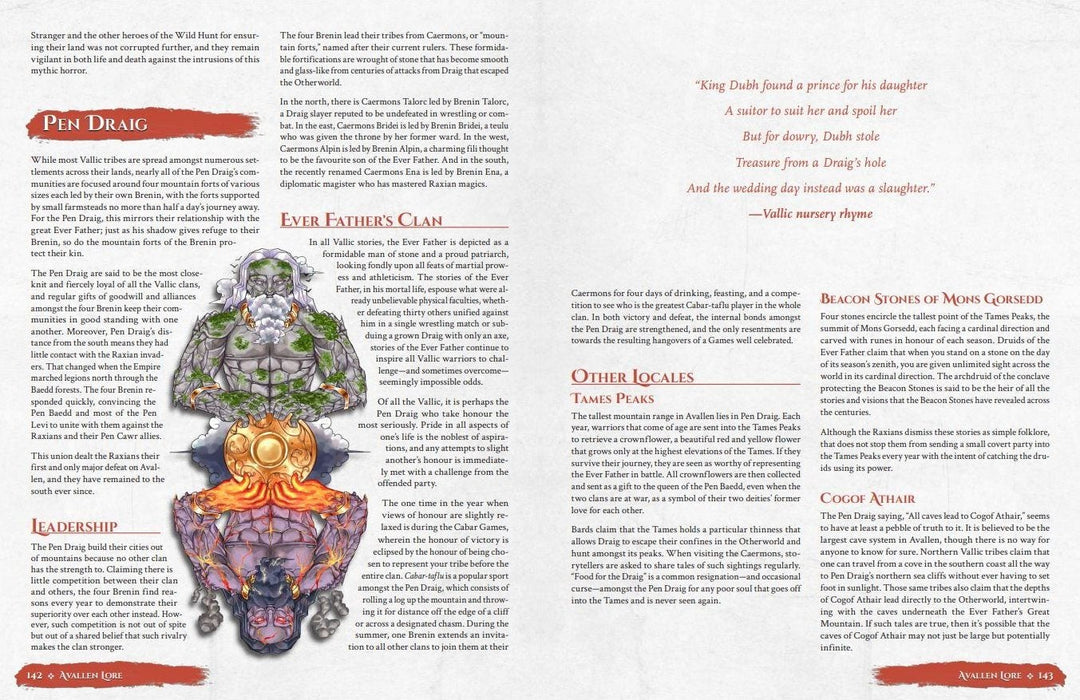 Legends of Avallen - Core Rulebook