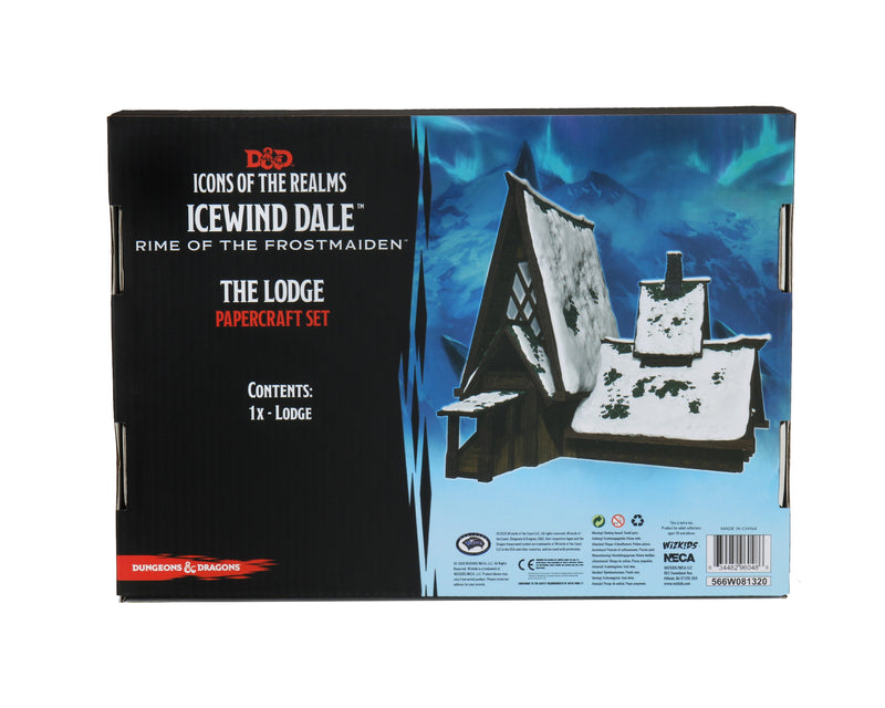 Icewind Dale: Rime of the Frostmaiden - The Lodge Papercraft Set