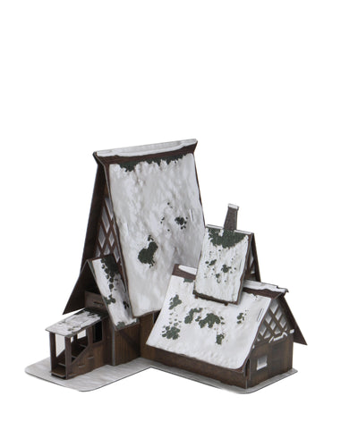 Icewind Dale: Rime of the Frostmaiden - The Lodge Papercraft Set