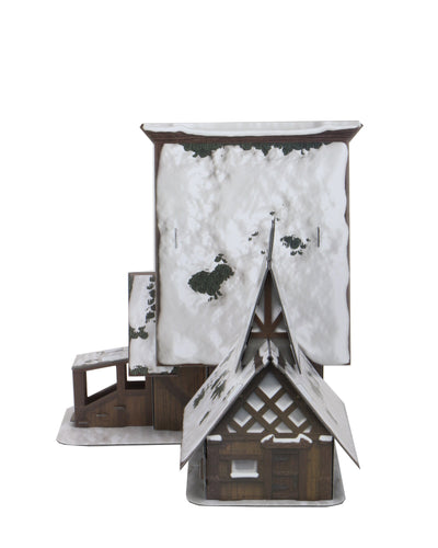 Icewind Dale: Rime of the Frostmaiden - The Lodge Papercraft Set