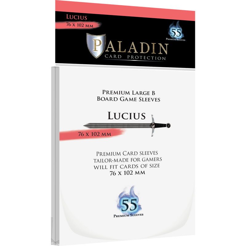 Paladin Card Sleeves Lucius (76x102mm)