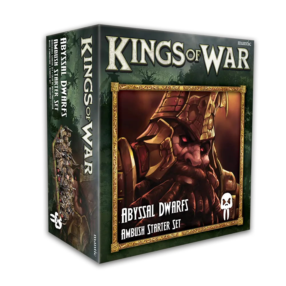 Kings of War: Abyssal Dwarfs - Ambush Starter Set