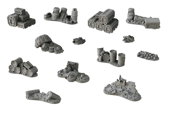 TerrainCrate: Sci-Fi Scatter Terrain