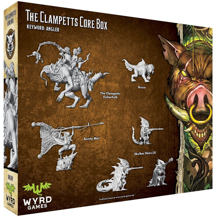 Malifaux 3rd Edition: Bayou - Clampetts Core Box
