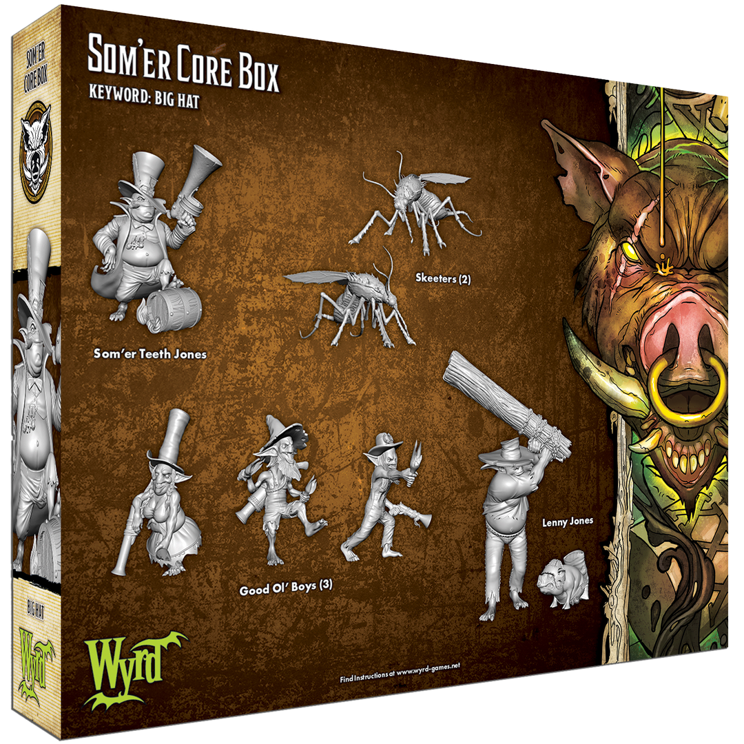 Malifaux 3rd Edition: Bayou - Som'er Core Box