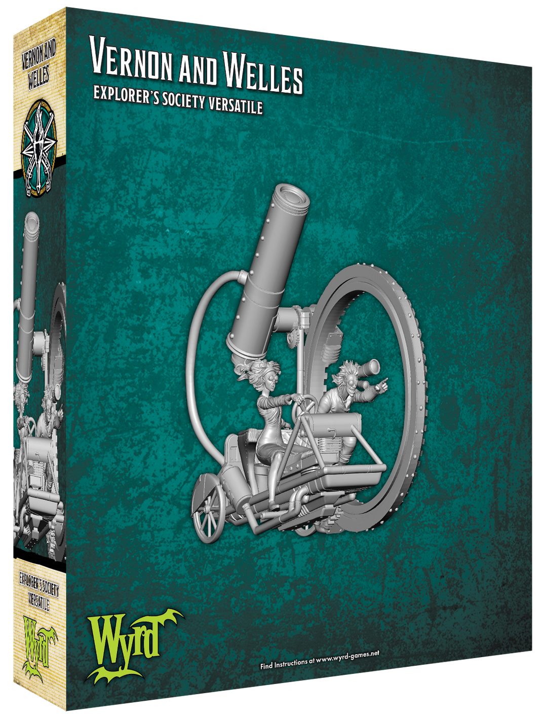 Malifaux 3rd Edition: Explorer's Society - Vernon and Welles