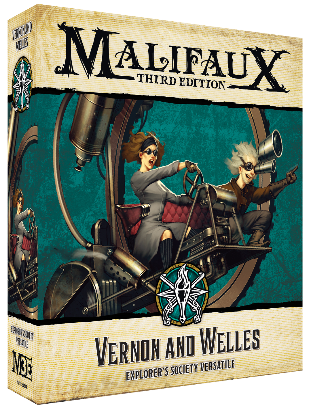 Malifaux 3rd Edition: Explorer's Society - Vernon and Welles