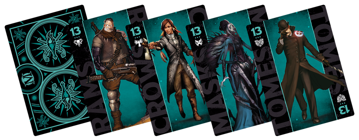 Malifaux 3rd Edition: Fate Deck - Explorer's Society Theme