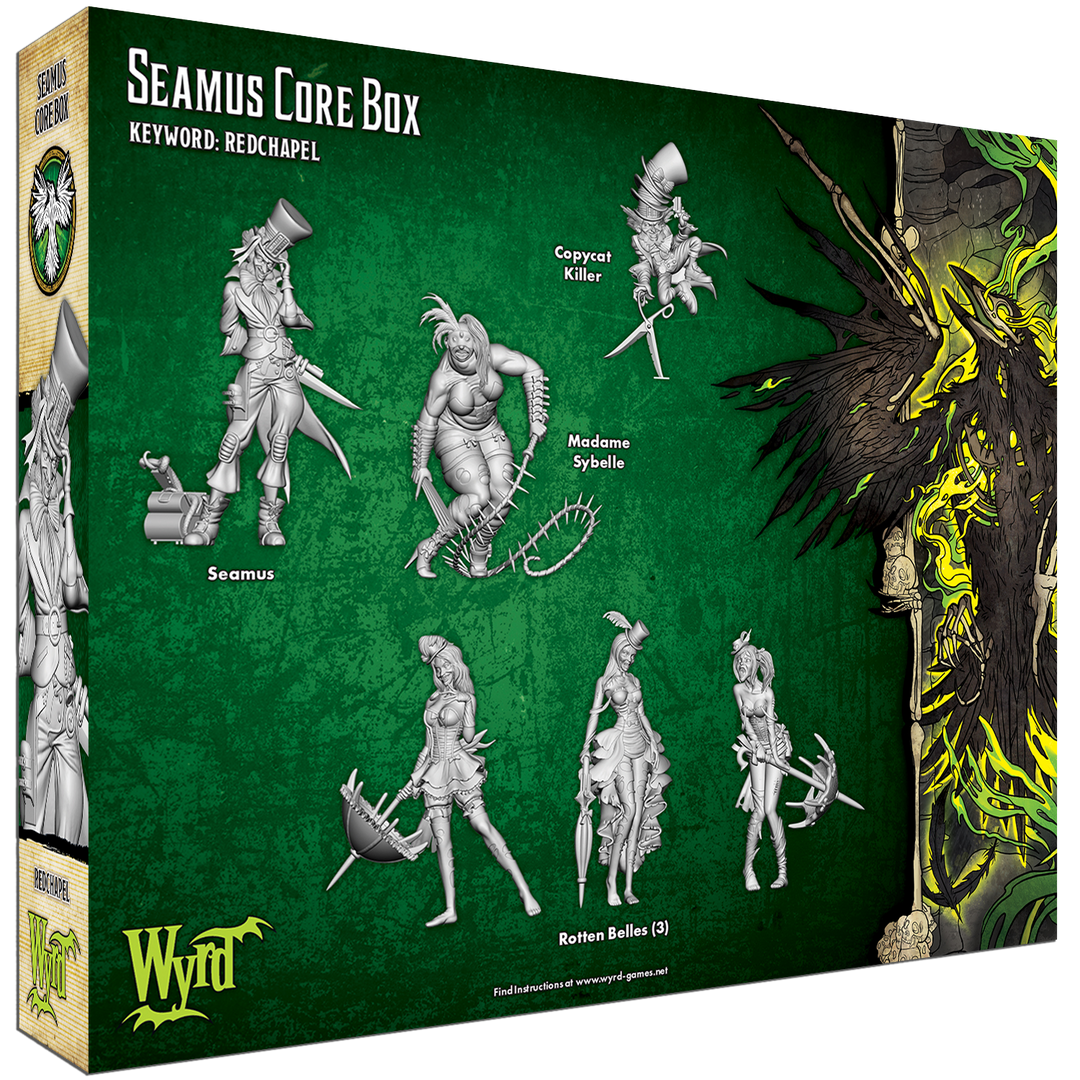 Malifaux 3rd Edition: Resurrectionists - Seamus Core Box