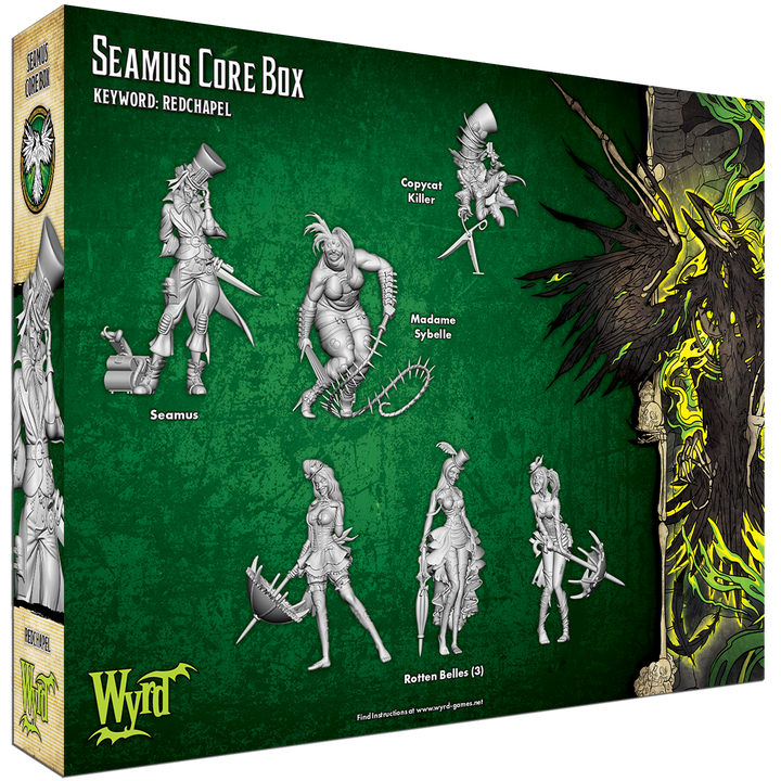 Malifaux 3rd Edition: Resurrectionists - Seamus Core Box