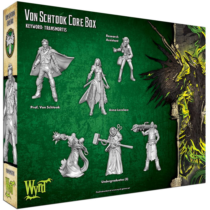 Malifaux 3rd Edition: Resurrectionists - Von Schtook Core Box