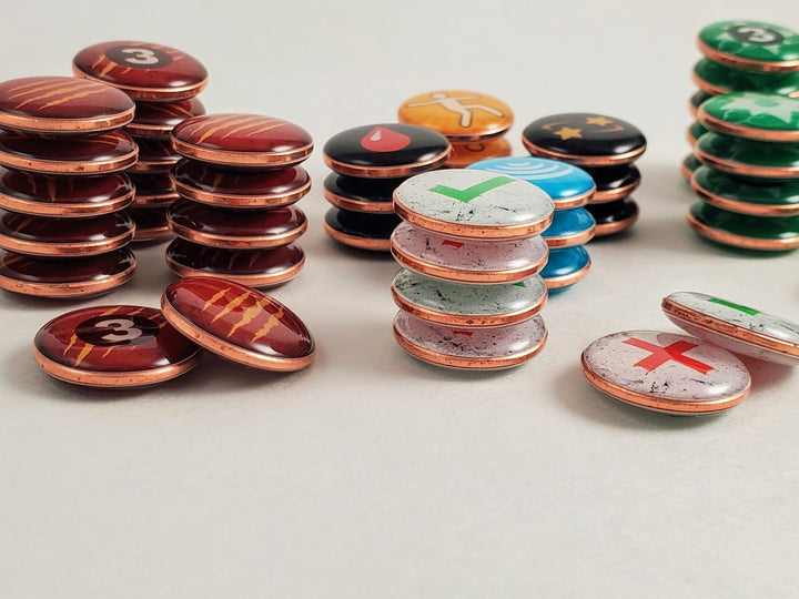 Marvel Crisis Protocol Tokens (Burger Tokens)