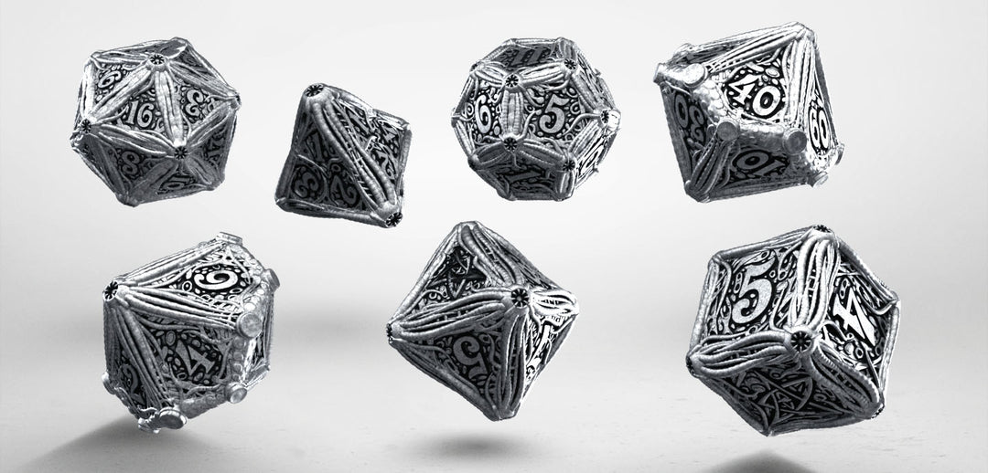 Metal Call of Cthulhu Dice Set (7) - Q-Workshop (SMCT01)