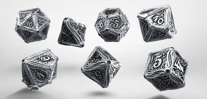 Metal Call of Cthulhu Dice Set (7) - Q-Workshop (SMCT01)