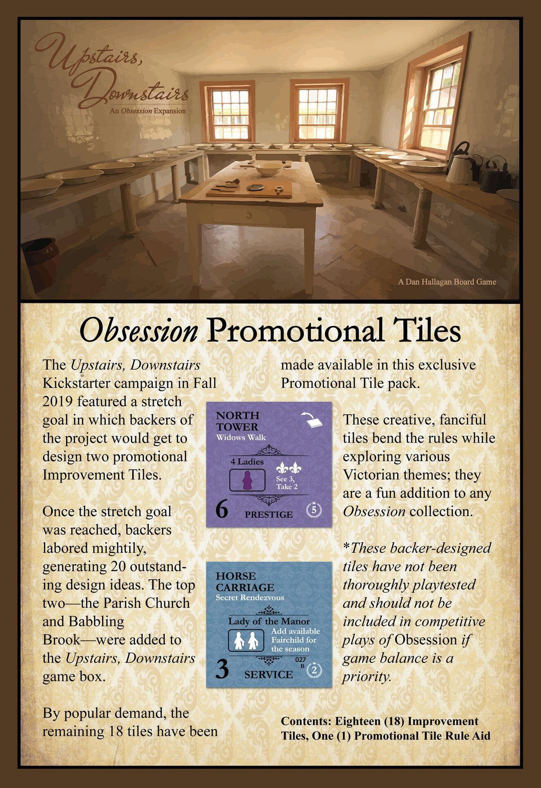 Obsession: Promotional Tiles (2nd Edition)
