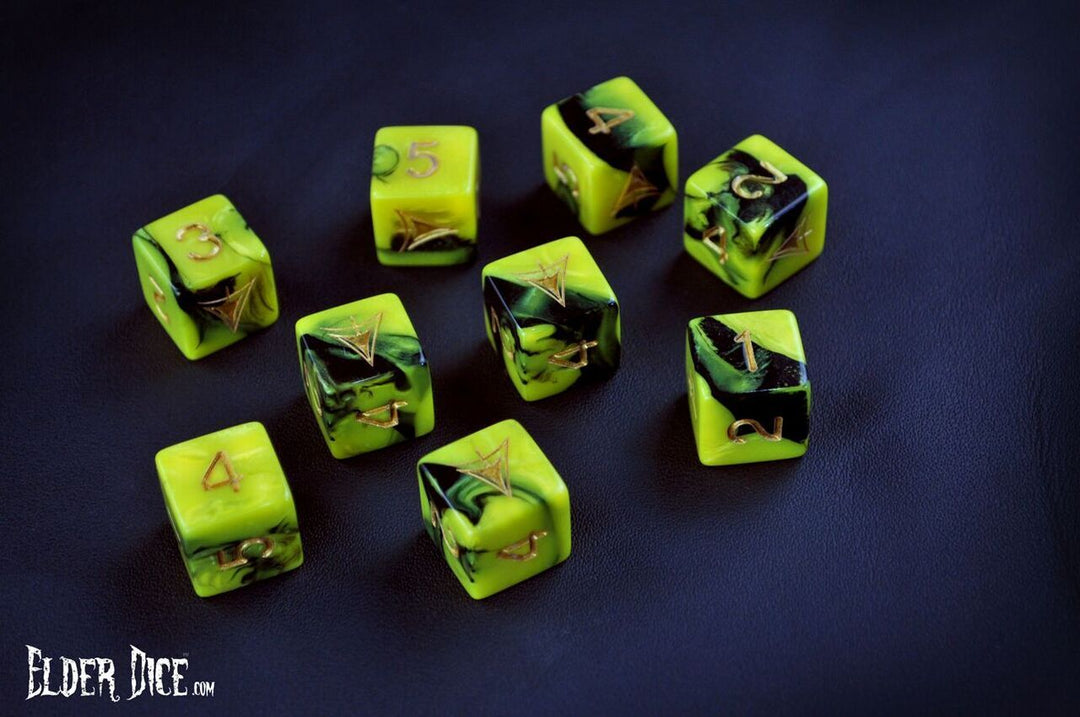 Elder Dice: The Yellow Sign (d6 Tube)