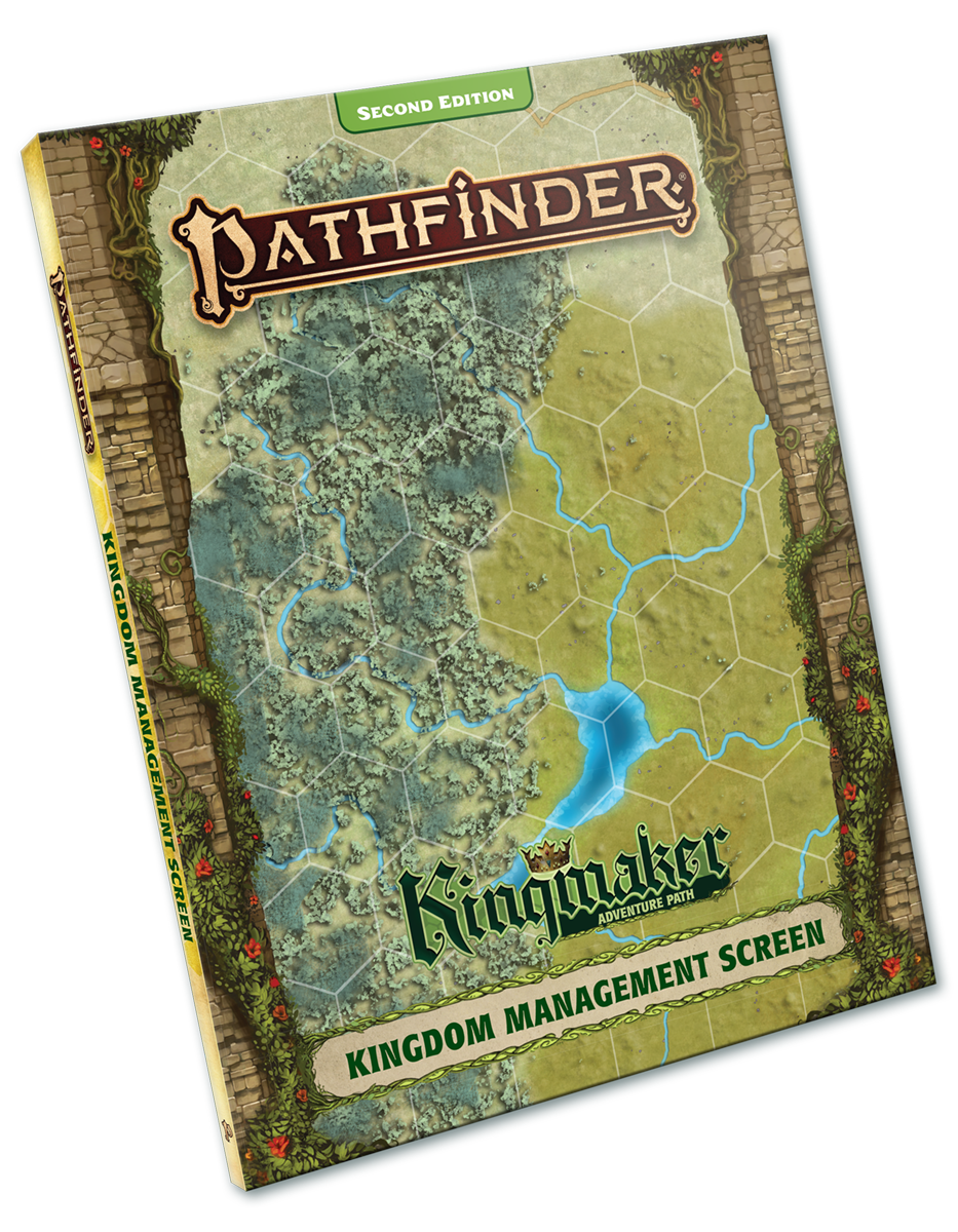 Pathfinder Kingmaker Kingdom Management Screen