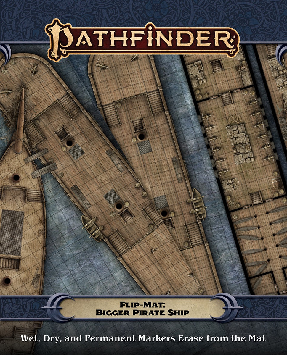 Pathfinder Flip-Mat: Bigger Pirate Ship