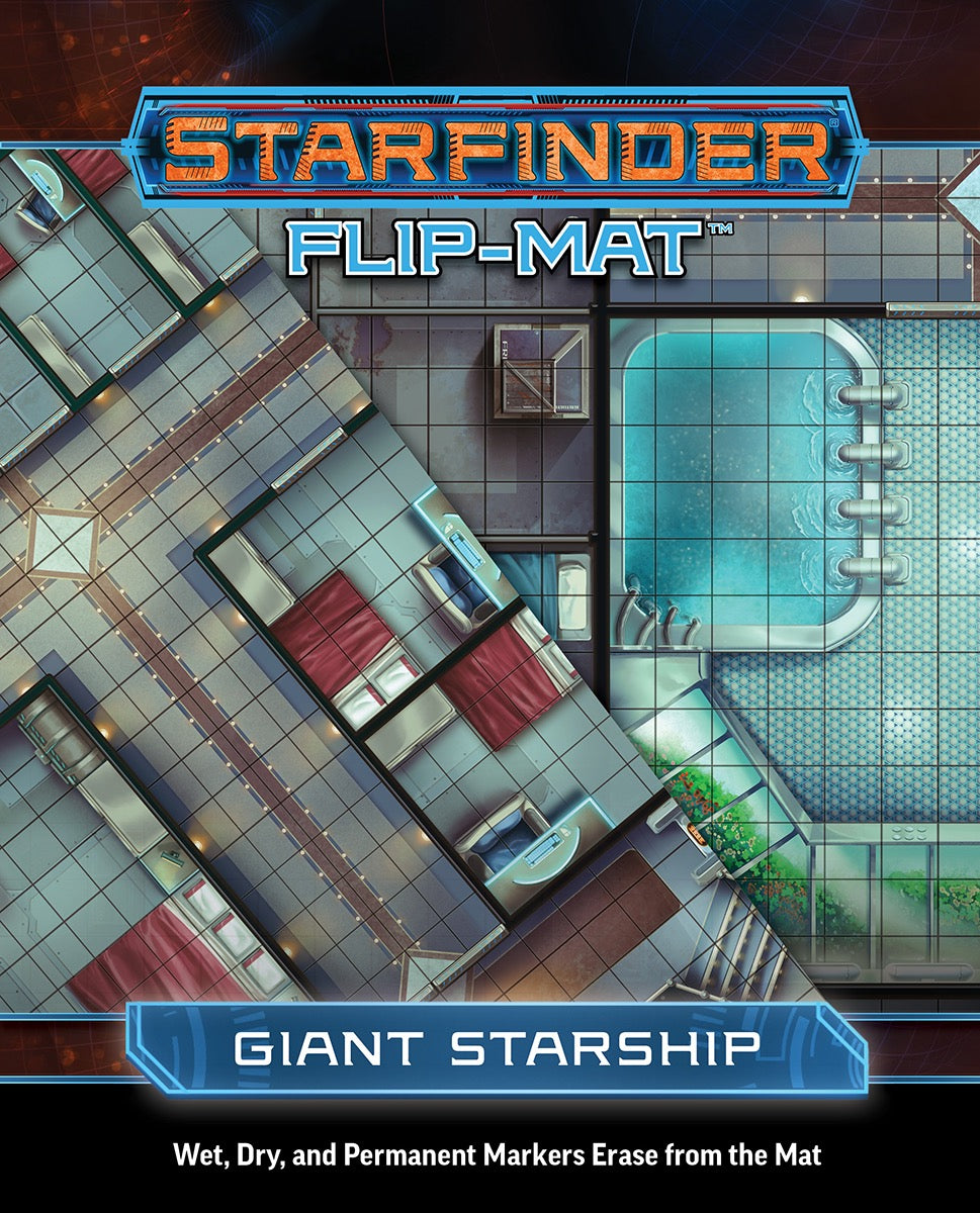 Starfinder Flip-Mat: Giant Starship