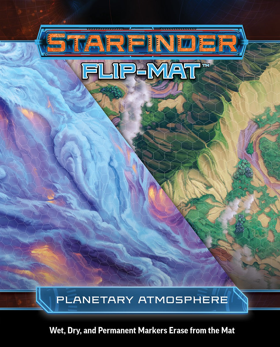 Starfinder Flip-Mat: Planetary Atmosphere