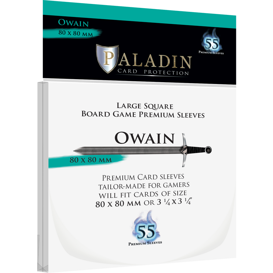 Paladin Sleeves - Owain (80x80mm)