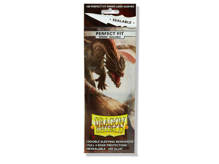 Dragon Shield Kortlommer (Perfect Fit Toploader, Sealable, 100 stk. i pose)