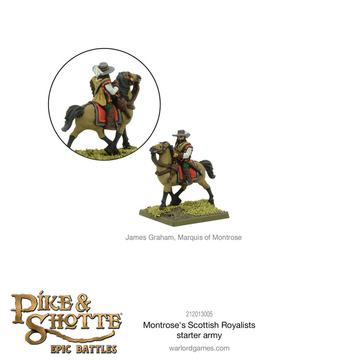 Pike & Shotte Epic Battles: Montrose's Scottish Royalists Starter Army