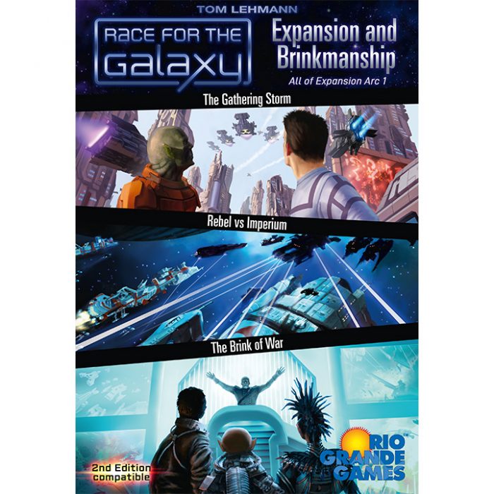 Race for the Galaxy: Expansion and Brinkmanship - The Combined 1st Arc Expansion