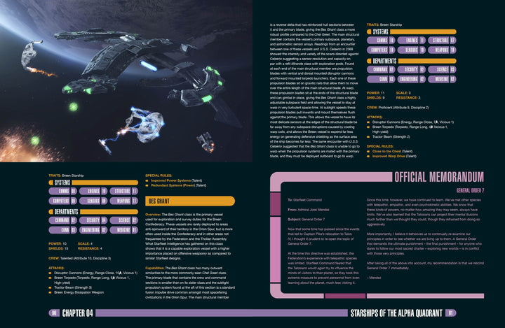 Star Trek Adventures: Alpha Quadrant Sourcebook