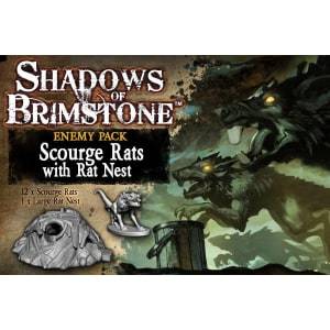 Shadows of Brimstone: Scourge Rats / Rats Nest Enemy Set