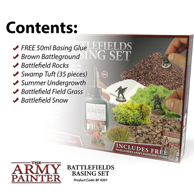 Starter Sets - Battlefields Basing Set (The Army Painter) (BF4301)