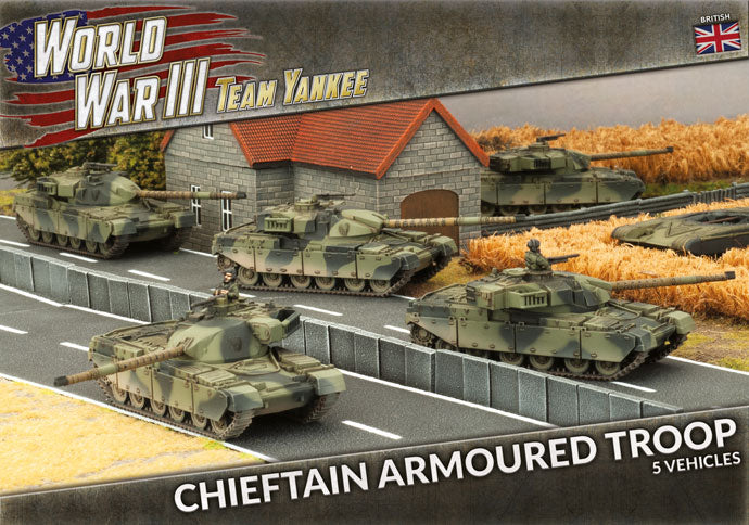 World War III: Chieftain Armoured Troop (Plastic) (TBBX01)