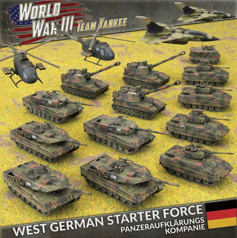 World War III: West German Starter Force - Panzeraufklärungs Kompanie (Plastic) (TGRAB03)