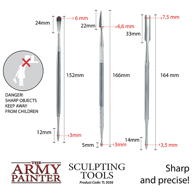Hobby Tools - Sculpting Tools (The Army Painter) (TL5036)