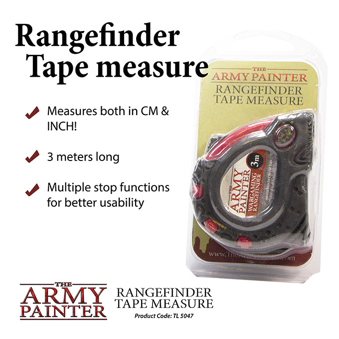 Hobby Tools - Rangefinder Tape Measure (The Army Painter) (TL5047)