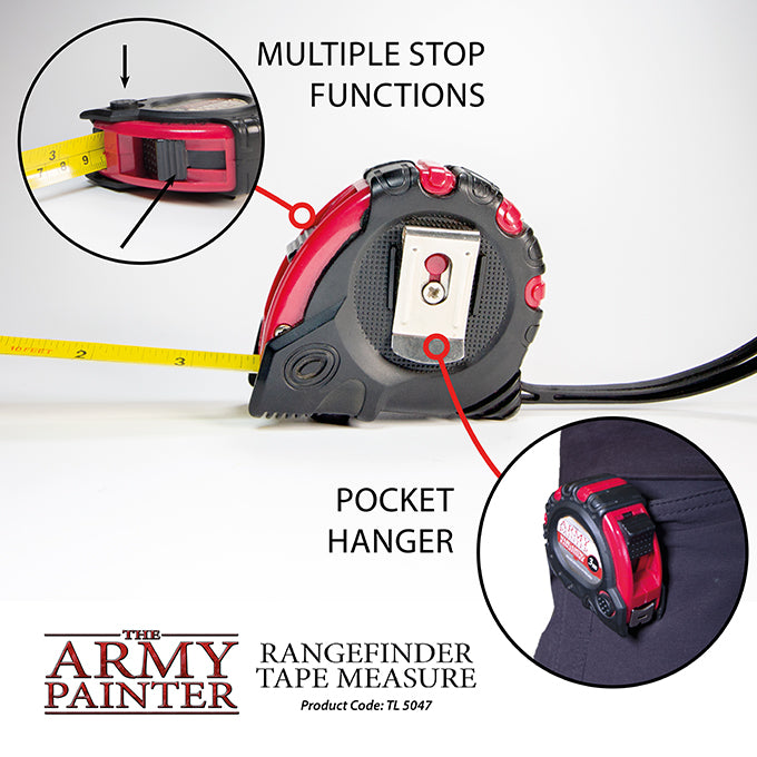 Hobby Tools - Rangefinder Tape Measure (The Army Painter) (TL5047)