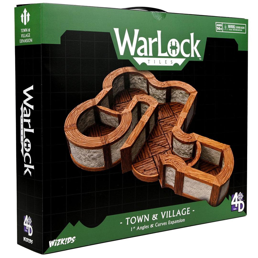 WarLock Tiles: Expansion Pack - 1 in. Town & Village Angles & Curves