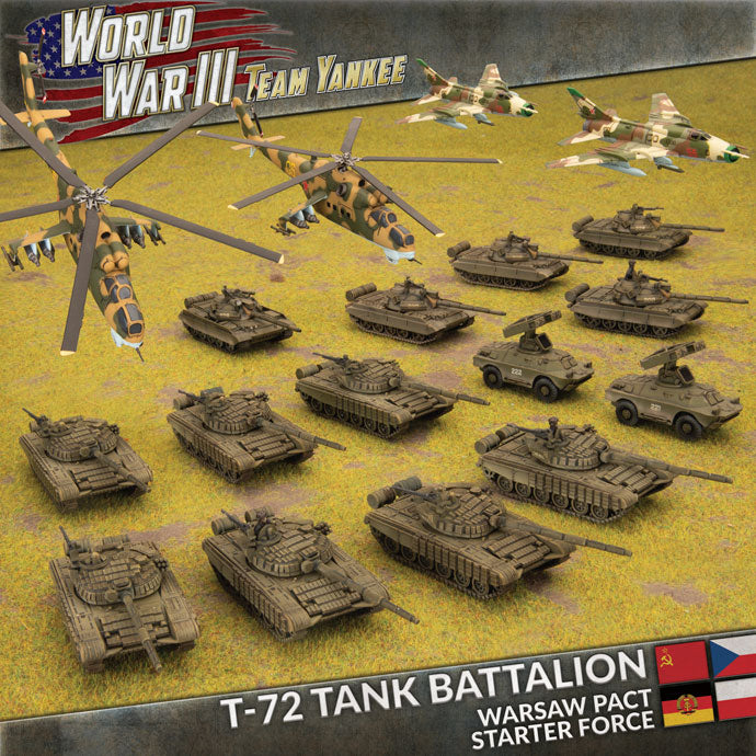 World War III: Warsaw Pact Starter Force - T-72 Tank Battalion (TWPAB01)
