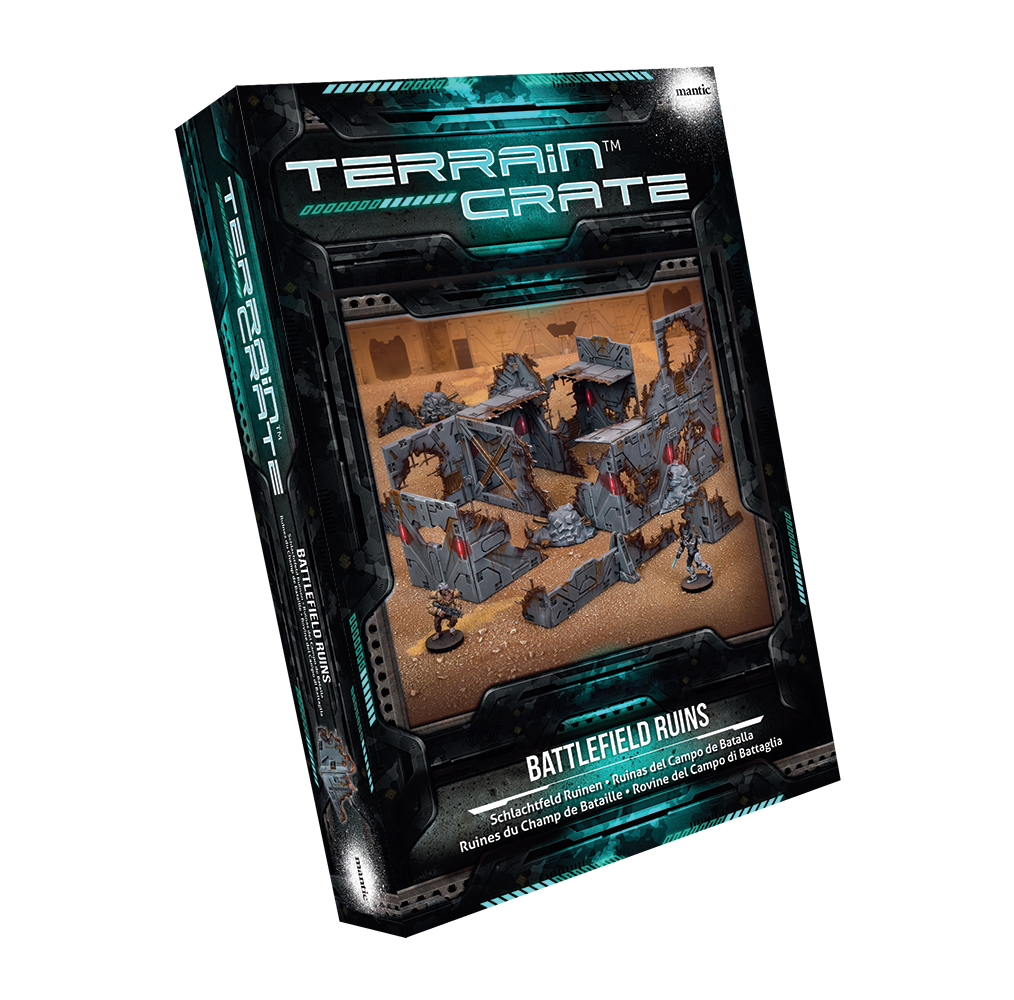 TerrainCrate: Sci-Fi Battlefield Ruins