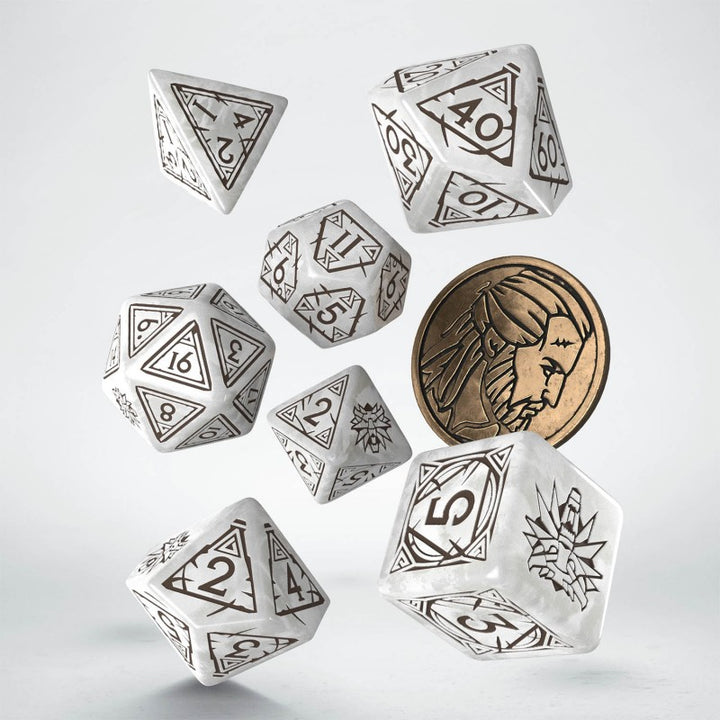 The Witcher Dice Set. Geralt - The White Wolf (Q-Workshop) (SWGE01)