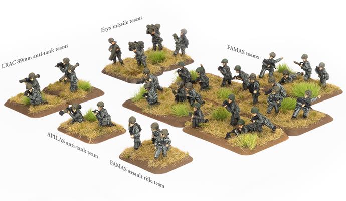 World War III: Team Yankee - Infantry Platoon (x33 Figs) (TFR712)