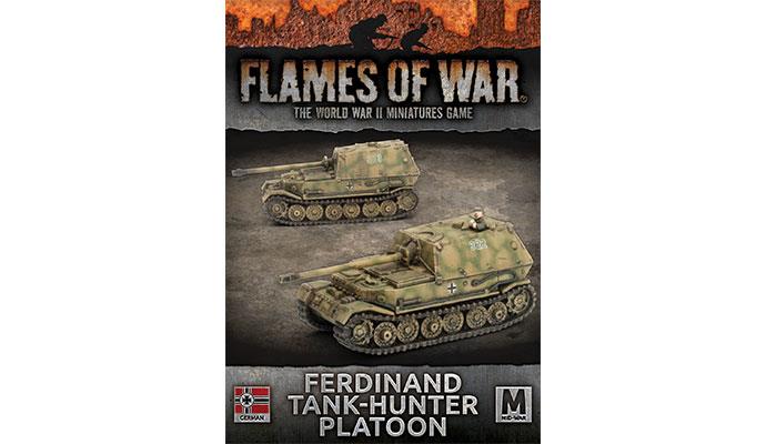 Flames of War: Ferdinand Tank-Hunter Platoon (GBX127)